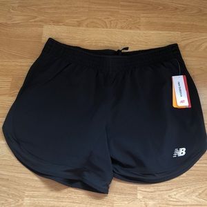 NWT Black New Balance Running Shorts